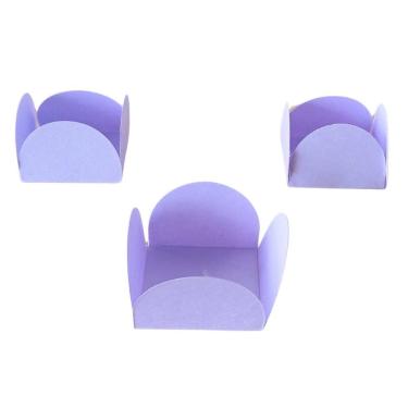 Imagem de 40 Forminhas para Doces Petalas para Aniversários Casamentos e Comemorações Docinhos Confeitaria 