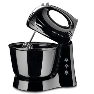 Imagem de Batedeira Mondial Ultra Turbo 400w 3 Velocidades 220V Preto