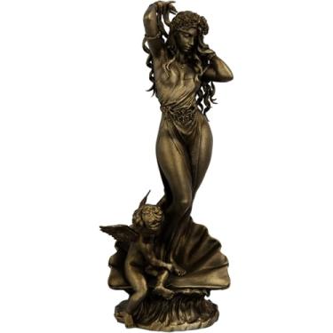 Imagem de Estátua Afrodite - Deusa do Amor - Versão 9 (Cor Ouro Velho)