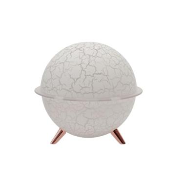 Imagem de Humidificador Eternal Flower, umidificador de projeção Starry Sky/Ocean World, proteção automática de desligamento (270 ml), modo de pulverização de luz noturna colorida (branco rachado)