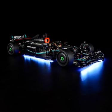 Imagem de GEAMENT LED Light Kit Compatible with Lego AMG F1 W14 E Performance - Lighting Set for Technic 42171 (Model Set Not Included)