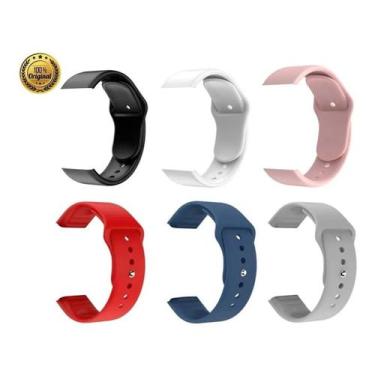 Imagem de Pulseira Relógio Smartwatch Compatível D20 D13 Y68 Silicone Premium - 