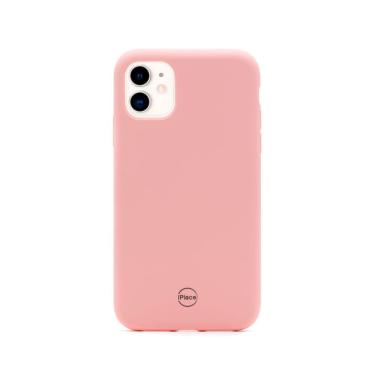 Imagem de Capa iPhone 11 iPlace, Beagá, Silicone Rosa Chá
