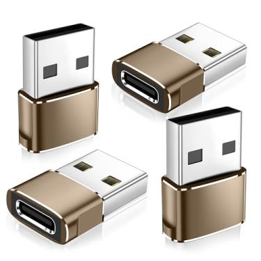 Imagem de Adaptador USB para USB C, conversor OTG para Apple Watch Ultra 8 9 10, iPhone 16 15 14 13 Pro Max, Samsung S24, Nintendo Switch, AirPods, iPad, Carro