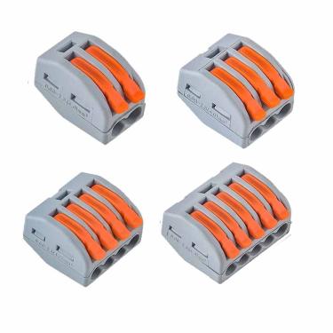 Imagem de Conector de alavanca p/ Derivação de Cabos eletrico 43 peças