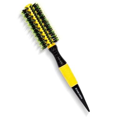 Imagem de Escova de Cabelo Profissional Térmica com Cerdas Duplas Ideal para Secar Alisar e Modelar com Efeito Liso e Duradouro