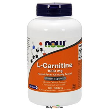Imagem de Agora alimentos l-carnitina 1000 mg - 100 tabs 5 pack