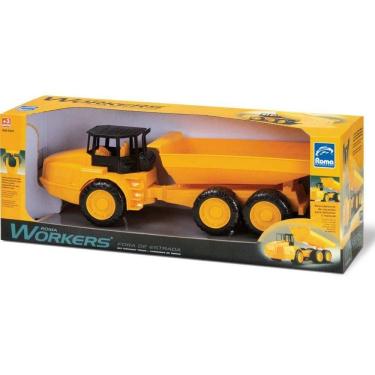 Imagem de Brinquedo Caminhão Caçamba Basculante Romaworkers Brinquedos