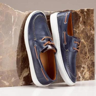 Imagem de Sapato Casual Masculino Dockside em COURO - Clássico, Tradição e Confo