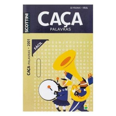 Imagem de Scottini Caça-Palavras (32P) N.2001 (Fácil)
