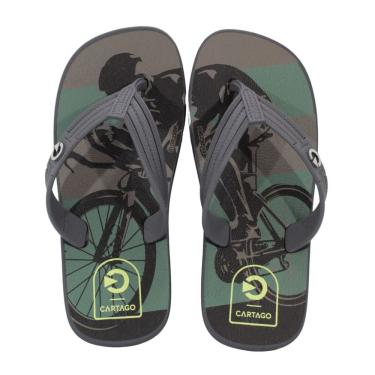 Imagem de Chinelo Infantil Cartago 11841 Atlanta Cinza