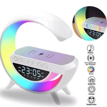 Imagem de G Speaker Luminária Som Alta Fidelidade Carregamento - LIPPIN