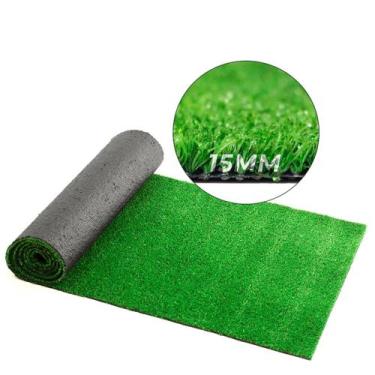 Imagem de Grama Sintética Esportiva Decorativa 8m² 2x4m 15mm - master confort gr