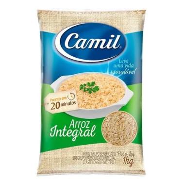 Imagem de Arroz Integral Parbolizado Tipo 1 Camill 1kg