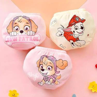 Imagem de Calcinha Triangular De Algodão Para Meninas Paw Patrol Skye Everest 3 