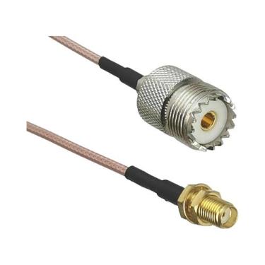 Imagem de Conector UHF PL259 SO239 Para SMA UHF BNC Macho Fêmea Jack Crimp RF Ju