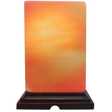 Imagem de Abajur Luminária Terapêutica Sal Rosa Himalaia Retângulo - Equilibrium