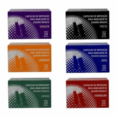 Imagem de Refil Para Pincel Marcador Board Master - Caixa com 20 Unid. - Pincel 