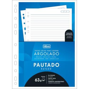 Imagem de Bloco para fichário Tilibra académie 96 folhas