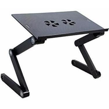 Imagem de Mesa Para Notebook Dobrável Multifuncional Com Cooler - Imporiente
