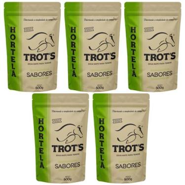 Imagem de Kit 5X Erva Mate Tereré Trot'S Premium 500G Hortelã