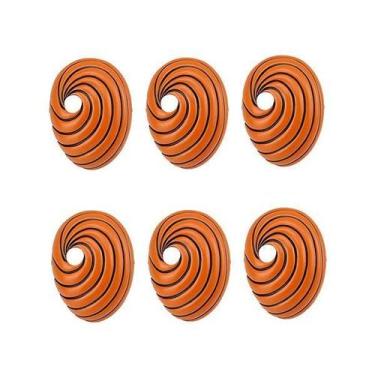 Imagem de Kit 6 Máscara Anime Naruto Tobi Obito Uchiha Akatsuki - Aquilae