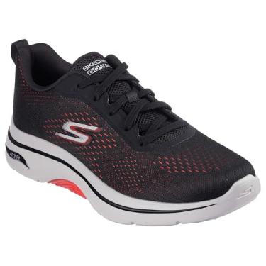 Imagem de Skechers Go Walk Arch Fit 2.0 Tênis masculino, Preto/vermelho, 38