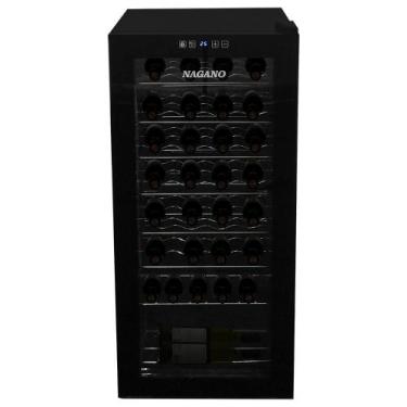 Imagem de Adega de Vinhos Climatizada 32 Garrafas 94 L Display Digital - Nagano