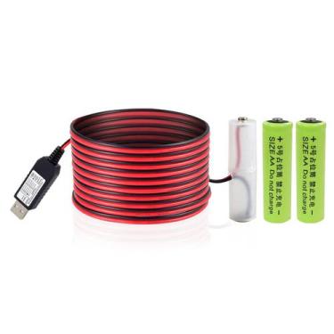 Imagem de Kit de substituição do eliminador de bateria USB 5V a 1,5V 3V 4,5V 6V 