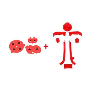 Imagem de Almofada De Borracha Condutiva Para Botão De Teclado GBA D Pad a B L R