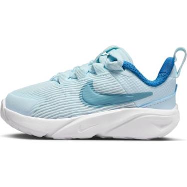 Imagem de NIKE Tênis infantil unissex Star Runner 4 Schuh Für Babys Und Kleinkinder, Azul Glacier Denim Turq Astronomy Blue, 4.5 UK Child