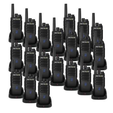 Imagem de Walkie Talkies Retevis RT68H recarregável de longo alcance (pacote com