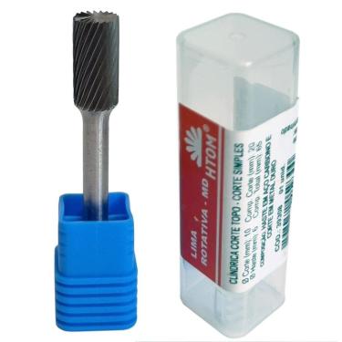 Imagem de Lima Rotativa Cilíndrica 10 X 20Mm Corte No Topo Metal Duro