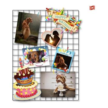 Imagem de Memory Board Painel Fotos 60X80 Organizador Cozinha Jardim