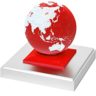 Imagem de Calendário de 2025, bloco de notas 3D Earth Tearable, calendário de mesa 3D, bloco de notas de calendário 3D, calendário de mesa criativo, faça você mesmo, escultura em papel, artesanato, decoração de