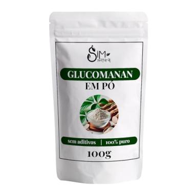 Imagem de Glucomannan em pó puro (100g) - Fibras Naturais para Saciedade