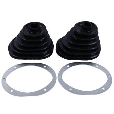 Imagem de DVPARTS 2 peças de braço de direção de bota de borracha 6532127 compatível com bobcat 730 731 732 741 742 743 751 753 763 773 7753 843 853 863 864 864 873 883 943 953 963