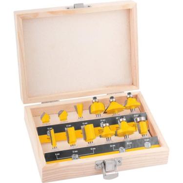 Imagem de Jogo de Fresas Para Madeira Com 12 Peças - 53.14.120.120 - VONDER