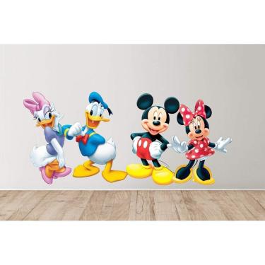 Imagem de Adesivo De Parede Amigos Do Mickey