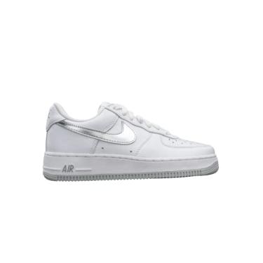 Imagem de Nike Air Force 1 Low - Retro Branco/Prata Metálico/Metálico, Branco, 43