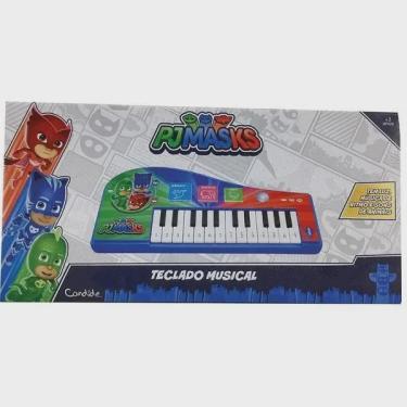 Piano Teclado Infantil com 31 Teclas, Banco, Microfone e Modo