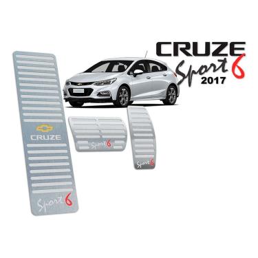 Imagem de Descanso De Pé + Pedaleira Cruze Sport6 2017 A 2020 Prata