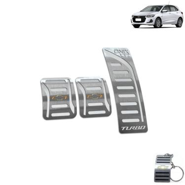 Imagem de Pedaleira Manual Chevrolet Onix Turbo LTZ 2020 Prata