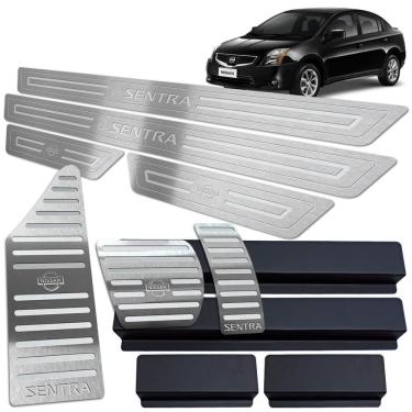 Imagem de Descanso Pedaleira Auto Soleira Sentra 2008/2013 Prata BR