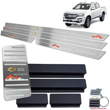 Imagem de Descanso De Pé + Soleira S10 High Country 2016 A 2021 Prata