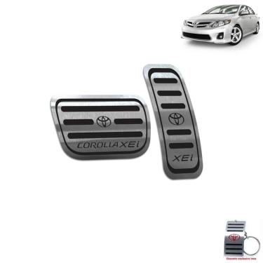 Imagem de Pedaleira Automático Toyota Corolla Xei 2003 A 2013 Preto