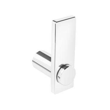 Imagem de Cabide Gancho Para Banheiro Alto Brilho Patmos Grego Metal