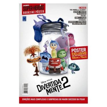 Imagem de Superpôster Mundo Dos Super-Heróis - Divertida Mente 2 - Arte B