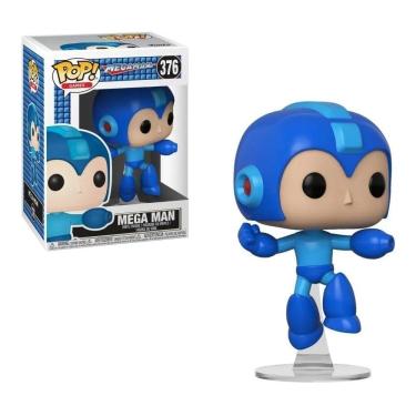 Imagem de Funko Pop! Games: MegaMan - Mega Man (Jumping) #376