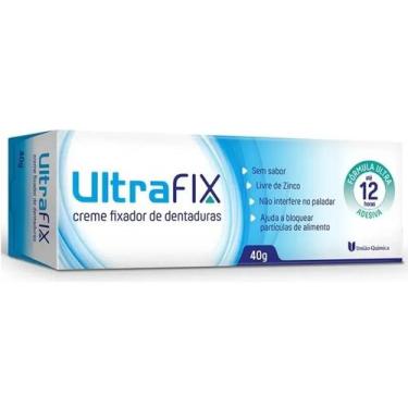 Imagem de Ultrafix Creme Fixador De Dentaduras 40g - União Química